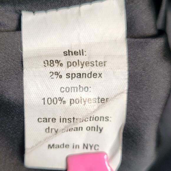 Hutch Hi-Low Formal Dress Plus 18 Black Navy Fit & Flare w/ Pockets USA - Picture 11 of 13